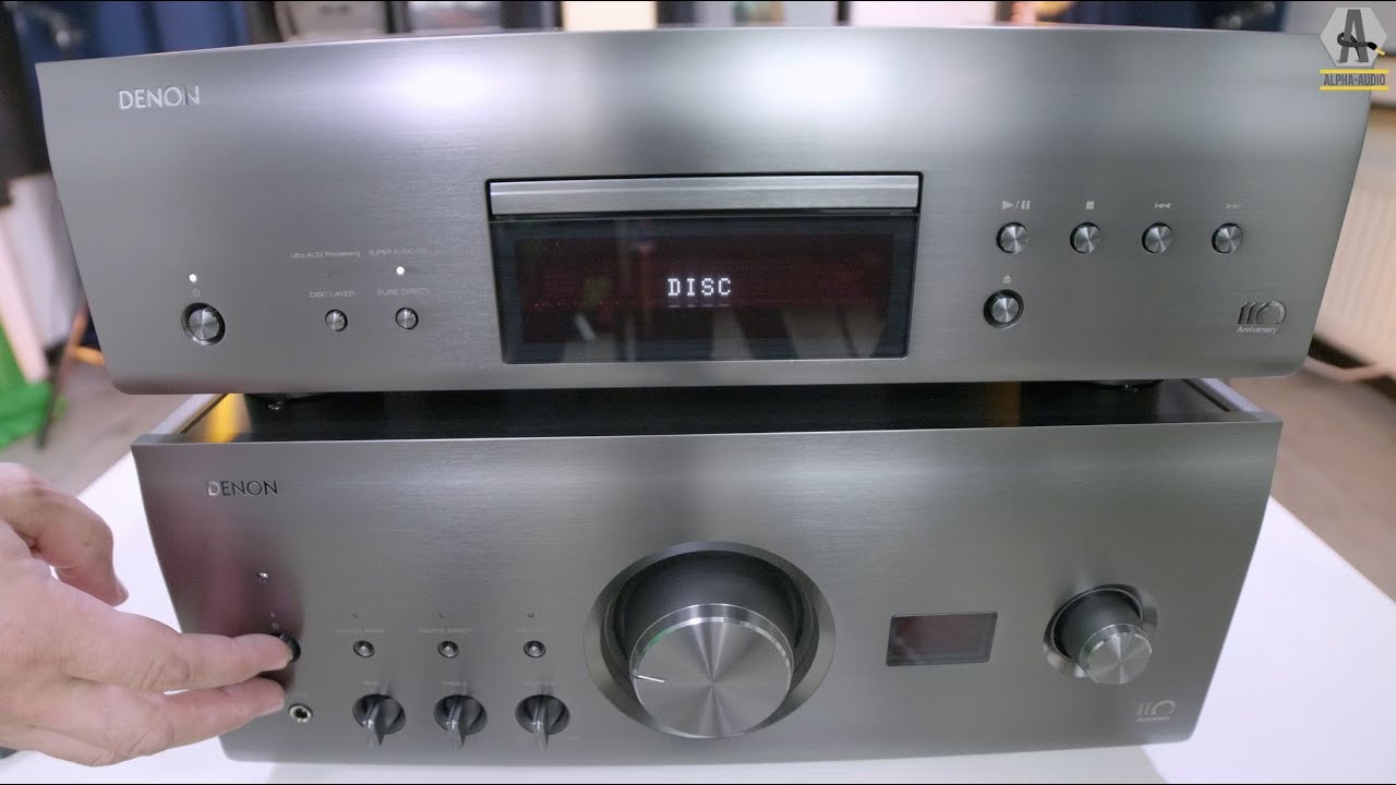video Amply nghe nhạc Denon DCD-A110 chính hãng 0