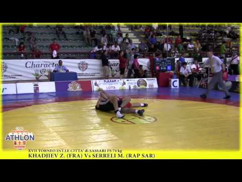 TOUR 5   FS 74 kg KHADJIEV Z  FRA Vs SERRELI M  RAP SAR