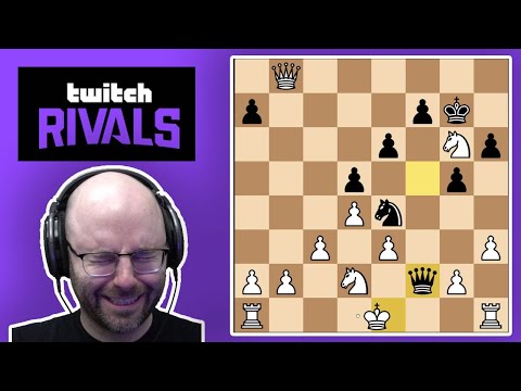 Twitch Rivals CHESS: Round 1 vs Rubius