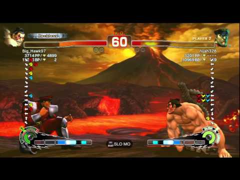 Big_Hawk97 [E.Honda] Vs nijah328 [M.Bison] SSF4 AE Online Ranked Matches - PSN