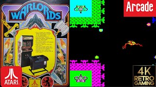 Warlords Arcade ( Atari 1980 ) 4k Gameplay