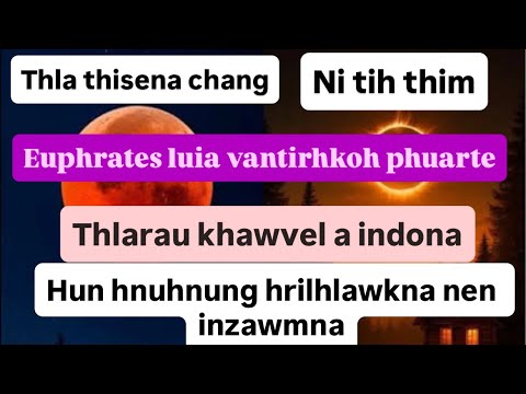 September 2025 a thla thisen anga a sen tur leh Ni thima achang tur leh hun hnuhnung hrilhlawkna