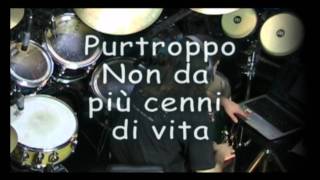 Funny drum video divertente by Livio Campus batterista sfortunato (Behind the scene).