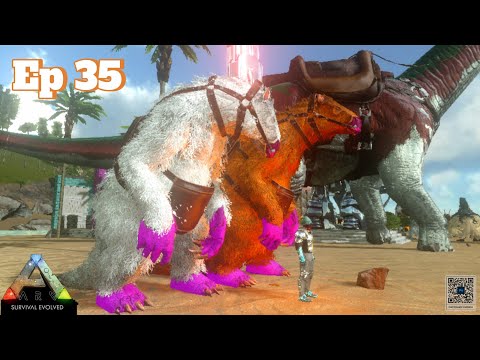 Como domar megatherium | casal nível máximo | Ark mobile | Ep 35 #arkmobileoficial  Ark Ultimate