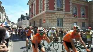 preview picture of video 'Tour de France 2012 - Mairie de Rambouillet'