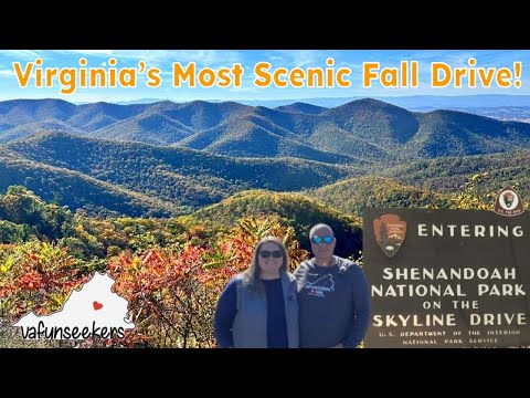 Skyline Drive Fall Colors | Stunning Shenandoah National Park Views | Thornton Gap to Rockfish Gap