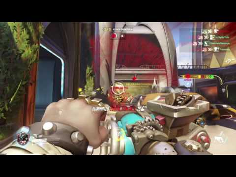 Overwatch MP gameplay (June 2016) pt10 - Roadhog's Weak Shotty