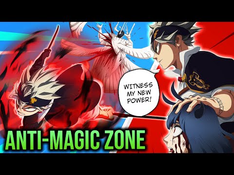 ASTA'S NEW ANTI-MAGIC ZONE POWER - HIS WIZARD KING MODE UNLEASHED! Asta VS Damnatio (BLACK CLOVER)