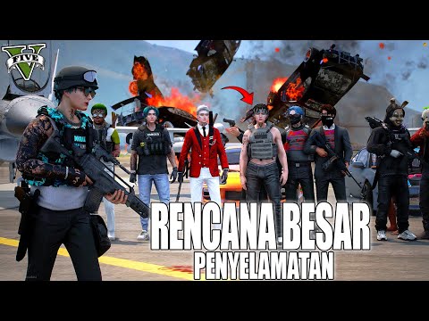 MISI EPIC !! PERANG BESAR PENYELAMATAN KELUARGA AMARAH DOBRAK !! GTA 5 ROLEPLAY