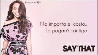 Alexis Jordan - Say That (Traducción al Español)