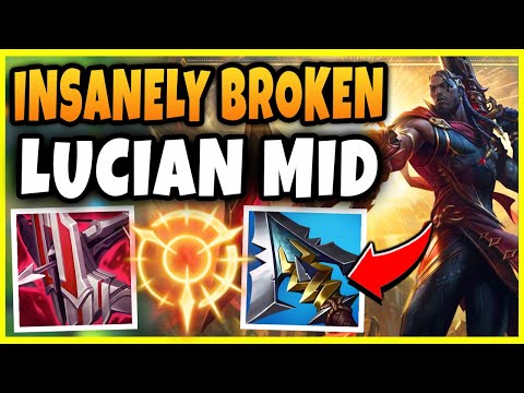 How To Play Lucian Mid LIKE A CHALLENGER! EASY LP GAINS! - League of Legends