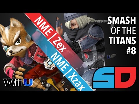 Smash of the Titans #8 - Loser Semis: NME|Xzax (Fox) vs NME|Zex (Sheik)