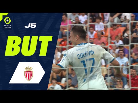 But Aleksandr GOLOVIN (17' - ASM) FC LORIENT - AS MONACO (2-2) 23/24