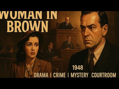 Woman in Brown | 1948| Drama | Crime | Mystery | Courtroom