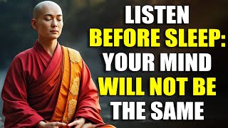 This Will Rewire Your Mind While You Sleep | Buddhist Psychology for Deep Mental Reset