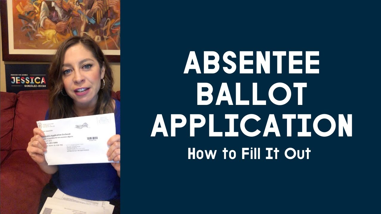 Absentee Ballot Application: How to Fill it Out