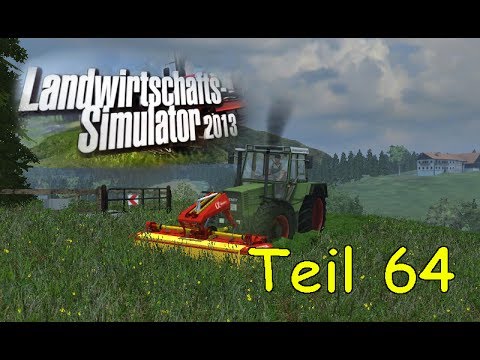Let's Play Together Landwirtschafts Simulator 2013 Teil 64 Mähen