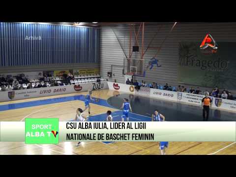 CSU Alba Iulia, lider al Ligii Nationale de Baschet Feminin