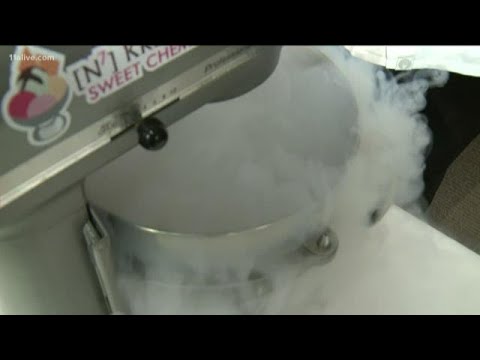 The Science Behind liquid nitrogen ice cream