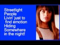 Glee Don't Stop Believin' (Rachel) with lyrics ...