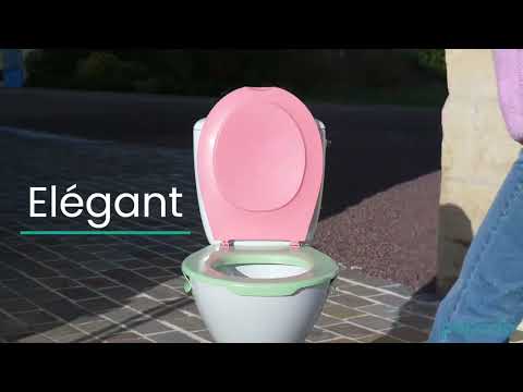 Lunette et abattant WC clipsable - Violet PAPADO