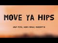 Move Ya Hips - A$AP Ferg, Nicki Minaj, MadeinTYO [Visualized Lyrics] 🐟
