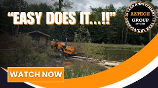 Aztech Group - Ep94: Tracking a chipper over a lake: Our Riskiest Move Yet?!