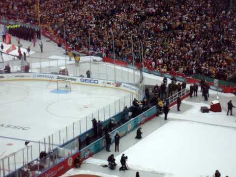 2010 NHL Winter Classic - Bobby Orr takes the Ice at Fenway