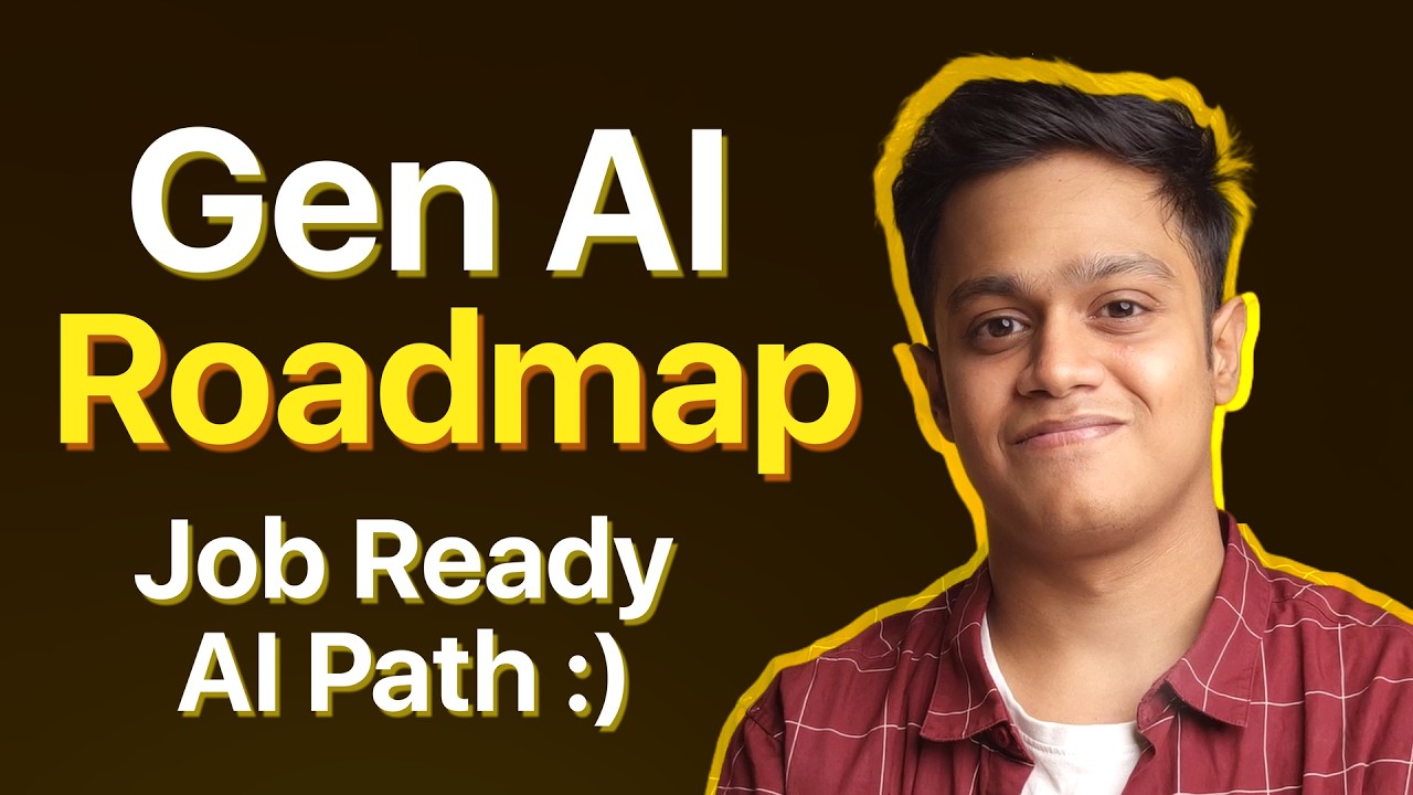 GenAI Roadmap - Job ready AI path