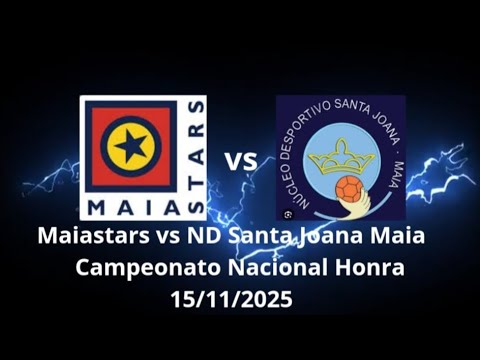 Maiastars vs Nd Santa Joana MAIA Seniores feminino Campeonato nacional de Honra