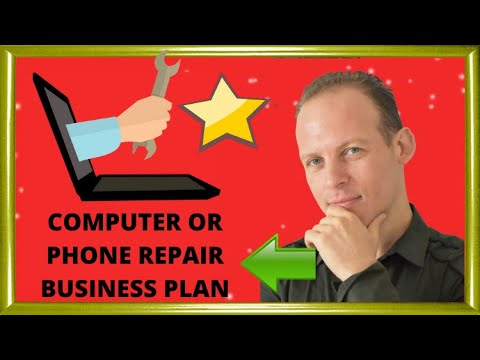 How to write a business plan for computer repair & start a computer, printer, mobile phone repair Video