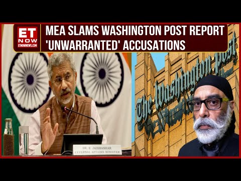 India Criticizes Washington Post After R&AW Approves Pannun Hit Plot | 'Unwarranted' | World News