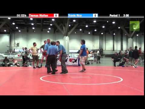 Men 55 KG / 121.25 lbs - Kyndall Rutz vs. Tirso Lara