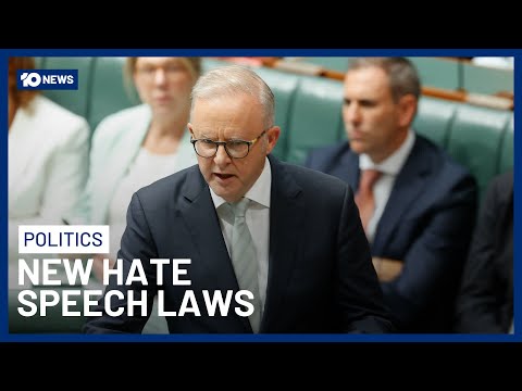 Australian Government To Pass New Hate Speech Laws Following Bondi Terror Attack | 10 News