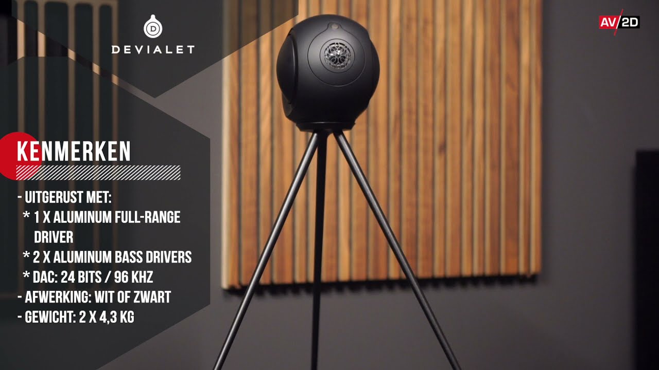 video Loa Bluetooth Devialet Phantom II 95dB Matte Black chính hãng 0