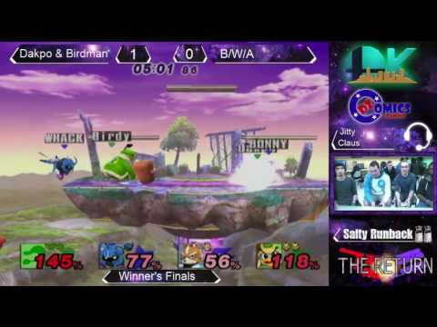 The Salty Runback Dubs WF:Dakpo/Captain Birdman vs. Bobby Frizz/MJG