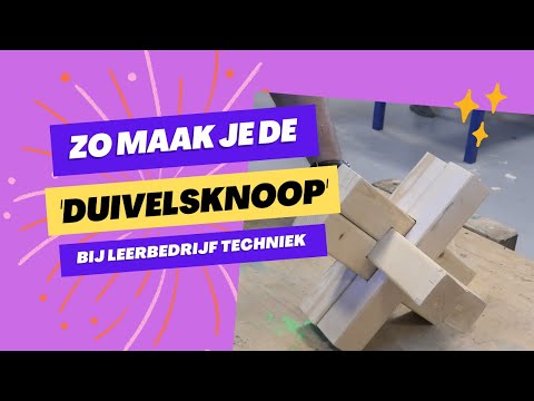 This is how you make the 'Devil's Knot' at the Technology training company