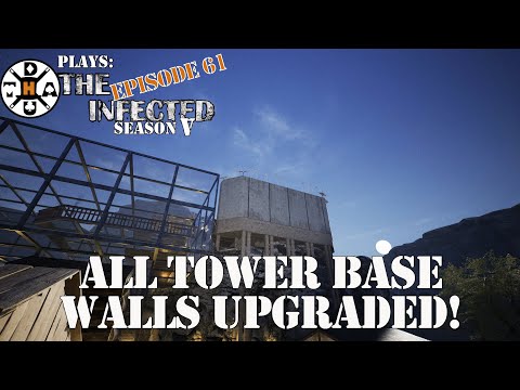 All Tower Base Walls Upgraded And Forges In The Industrial Park! The Infected Gameplay S5EP61