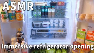 The immune percussion sound is here! Super stress-relieving immersive refrigerator opening!#SleepAid