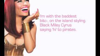 Nicki Minaj - Dang-A-Lang Verse Lyrics Video