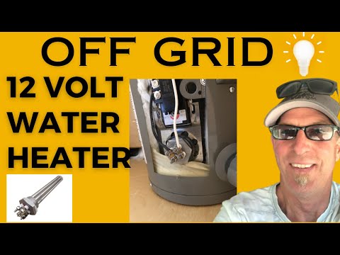 Best Install 12v DC Off grid hot water heater in Van or RV Solar Compatible! DYI! Convert RV to 12V