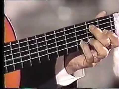 Rare Flamenco Guitar Video  Carlos Montoya   Farruca
