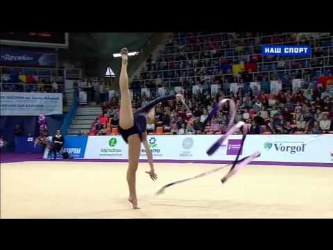 Sabina Ashirbayeva Ribbon AA 2016 Moscow Grand Prix