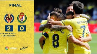 Вильярреал - Вальядолид обзор матча / Villarreal - Valladolid highlights 02-11-2020