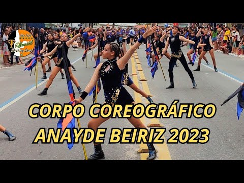 CORPO COREOGRÁFICO 2023 - BANDA MARCIAL ANAYDE BEIRIZ 2023 - DESFILE CÍVICO 2023 - MANGABEIRA - PB.