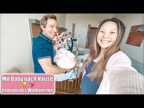 Home with newborn baby 😍 Emotional welcome after hospital delivery | Mamiseelen