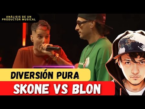 Humor, Punch y mucho nivel 🔥 | SKONE VS BLON | FMS PRODUCTOR MUSICAL