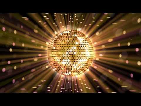 MIRROR BALL party lights seamless VIDEO (2hrs) 4k