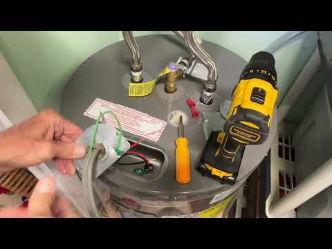 How to install a 38 Gallon Rheem Electric Hot Water Heater