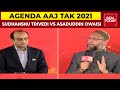 Sudhanshu Trivedi Vs Asaduddin Owaisi On State Of War In U P Exclusive Agenda Aaj Tak 2021